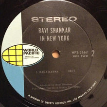 Load image into Gallery viewer, Ravi Shankar, Alla Rakha : Ravi Shankar In New York (LP, Gat)