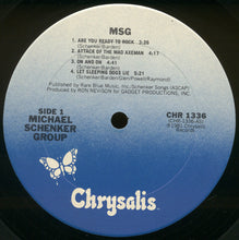 Load image into Gallery viewer, The Michael Schenker Group : MSG (LP, Album, San)