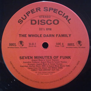 The Whole Darn Family - Seven Minutes Of Funk (12