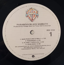 Load image into Gallery viewer, Black Sabbath : Paranoid (LP, Album, RE, Jac)