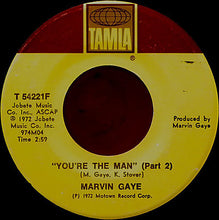 Load image into Gallery viewer, Marvin Gaye : You&#39;re The Man (Parts 1 &amp; 2) (7&quot;, Single)