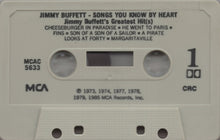 Load image into Gallery viewer, Jimmy Buffett : Songs You Know By Heart - Jimmy Buffett&#39;s Greatest Hit(s) (Cass, Comp, Club, Dol)