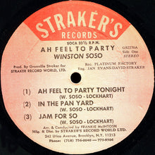 Load image into Gallery viewer, Winston Soso : Ah Feel To Party (LP)