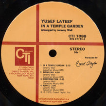 Load image into Gallery viewer, Yusef Lateef : In A Temple Garden (LP, Album, Gat)