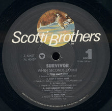Load image into Gallery viewer, Survivor : When Seconds Count (LP, Album, Whi)