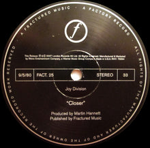 Load image into Gallery viewer, Joy Division : Closer (LP, Album, RE, RM, Bla)