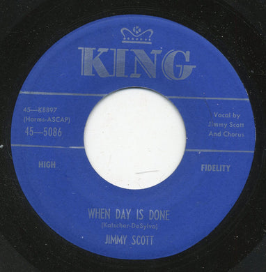 Jimmy Scott : When Day Is Done / What Sin (7