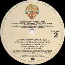 Load image into Gallery viewer, Jerry Lynn Williams : Gone (LP, Album, Los)