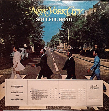 New York City : Soulful Road (LP, Album, Promo)
