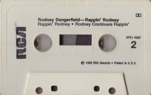 Rodney Dangerfield : Rappin' Rodney (Cass, Album, RE)