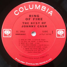 Load image into Gallery viewer, Johnny Cash : Ring Of Fire (The Best Of Johnny Cash) (LP, Comp, Mono, Ter)