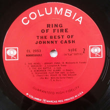 Load image into Gallery viewer, Johnny Cash : Ring Of Fire (The Best Of Johnny Cash) (LP, Comp, Mono, Ter)