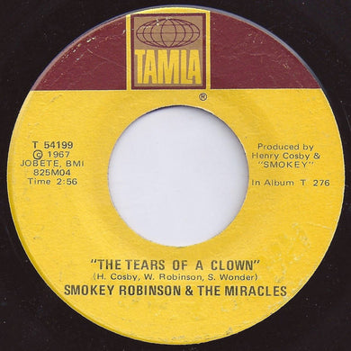 Smokey Robinson & The Miracles : The Tears Of A Clown (7