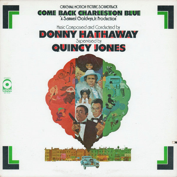 Donny Hathaway - Supervised By Quincy Jones : Come Back Charleston Blue (Original Motion Picture Soundtrack) (LP, Album, Club)