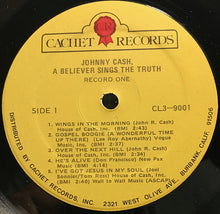 Load image into Gallery viewer, Johnny Cash : A Believer Sings The Truth (2xLP, Album)