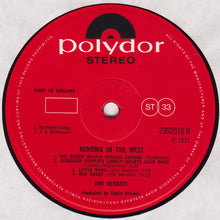 Load image into Gallery viewer, Jimi Hendrix : Hendrix In The West (LP, Album, Gat)