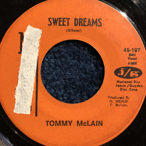 Tommy McLain : Sweet Dreams / I Need You So (7", Single)