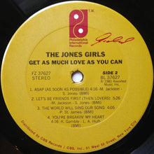 Load image into Gallery viewer, The Jones Girls : Get As Much Love As You Can (LP, Album)