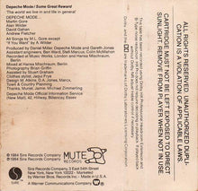 Load image into Gallery viewer, Depeche Mode : Some Great Reward (Cass, Album, SR)