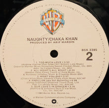 Load image into Gallery viewer, Chaka Khan : Naughty (LP, Album, Los)