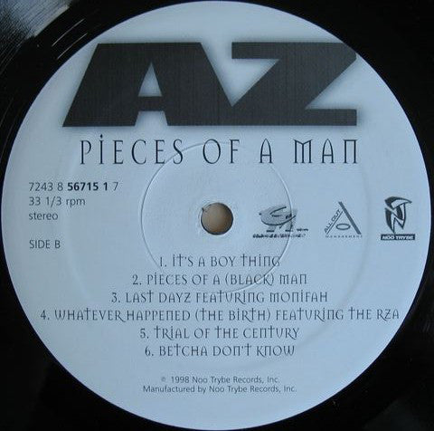 AZ Pieces of a Man オリ盤 美品 AZ - Pieces Of A Man '98 2xLP EU ORG!NM/EX | eBay