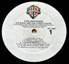 Load image into Gallery viewer, Van Morrison : His Band And The Street Choir (LP, Album, RE, Win)