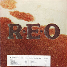 Load image into Gallery viewer, REO Speedwagon : R.E.O. (LP, Album, Promo, Pit)