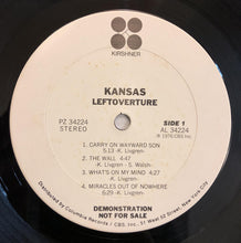 Load image into Gallery viewer, Kansas (2) : Leftoverture (LP, Album, Promo)
