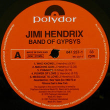 Load image into Gallery viewer, Jimi Hendrix : Band Of Gypsys (LP, Album, RE)