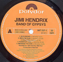 Load image into Gallery viewer, Jimi Hendrix : Band Of Gypsys (LP, Album, RE)
