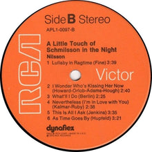 Load image into Gallery viewer, Harry Nilsson : A Little Touch Of Schmilsson In The Night (LP, Album, Gat)