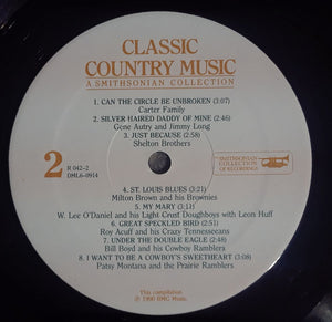 Various : Classic Country Music (6xLP, Comp + Box)