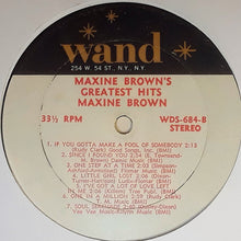 Load image into Gallery viewer, Maxine Brown : Maxine Brown&#39;s Greatest Hits (LP, Comp)
