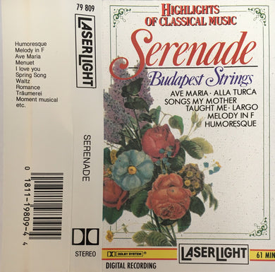Budapest Strings : Serenade (Cass, Comp)