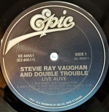 Load image into Gallery viewer, Stevie Ray Vaughan And Double Trouble* : Live Alive (2xLP, Album)