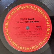 Load image into Gallery viewer, Miles Davis : The Man With The Horn (LP, Album, San)
