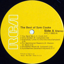 Load image into Gallery viewer, Sam Cooke : The Best Of Sam Cooke (LP, Comp, RE)