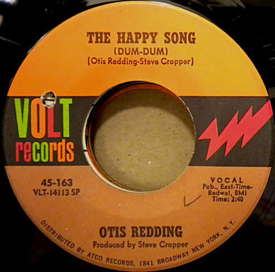 Otis Redding : The Happy Song (Dum Dum) / Open The Door (7