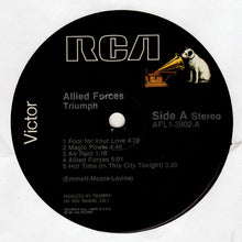 Load image into Gallery viewer, Triumph (2) : Allied Forces (LP, Album, Ind)