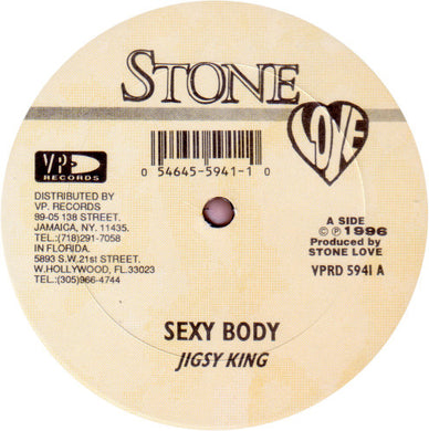 Jigsy King / Action Fire : Sexy Body / Full Up A Stamina (12