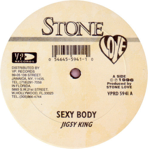 Jigsy King / Action Fire : Sexy Body / Full Up A Stamina (12