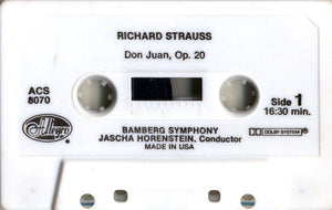 Richard Strauss - Bamberger Symphoniker Conductors Jascha Horenstein & Heinrich Hollreiser : Don Juan, Op. 20 / Till Eulenspiegel, Op. 28 / "Der Rosenkavalier" (The First Waltz Sequence) (Cass, RE, Dol)