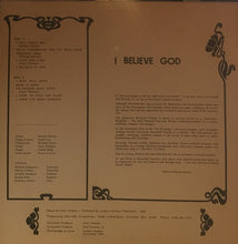 Load image into Gallery viewer, Rev. Earl Preston, Jr.* : I Believe God (LP)
