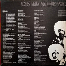 Load image into Gallery viewer, The Jimi Hendrix Experience : Axis: Bold As Love (LP, Album, RP, Pit)