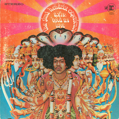 The Jimi Hendrix Experience : Axis: Bold As Love (LP, Album, RP, Pit)
