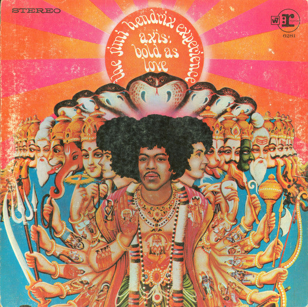 The Jimi Hendrix Experience : Axis: Bold As Love (LP, Album, RP, Pit)