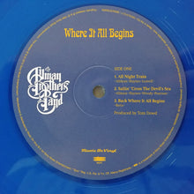 Load image into Gallery viewer, The Allman Brothers Band : Where It All Begins (2xLP, Album, Etch, Ltd, Num, RE, RP, Blu)