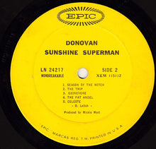 Load image into Gallery viewer, Donovan : Sunshine Superman (LP, Album, Mono)