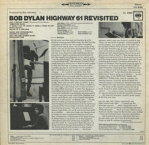 Bob Dylan : Highway 61 Revisited (LP, Album, RP)