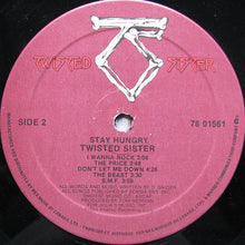 Load image into Gallery viewer, Twisted Sister : Stay Hungry (LP, Album)